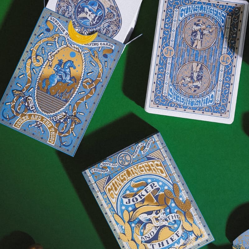 Joker & The Thief Playing Cards Playing Cards - Joker And The Thief - Gunslingers Outlaw