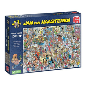 Jumbo Jigsaws At the Hairdressers - Jan Van Haasteren (1000pc) (Refresh)