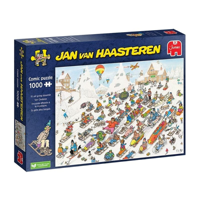 Going Down Hill - Jan Van Haasteren (1000pc)