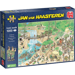 Jumbo Jigsaws Jungle Tour - Jan Van Haasteren (1000pcs)