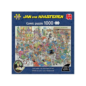 Jumbo Jigsaws Ludo Battle - Jan Van Haasteren (2000pc)