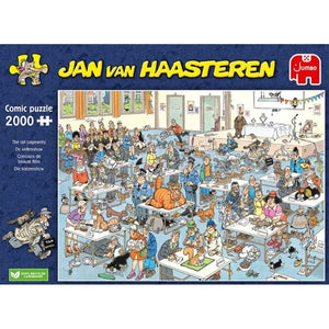 Jumbo Jigsaws The Cat Pageantry 2000pc