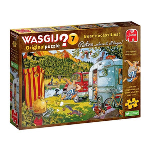 Jumbo Jigsaws Wasgij? Retro Original Puzzle 7 - Bear Necessities (1000pc)