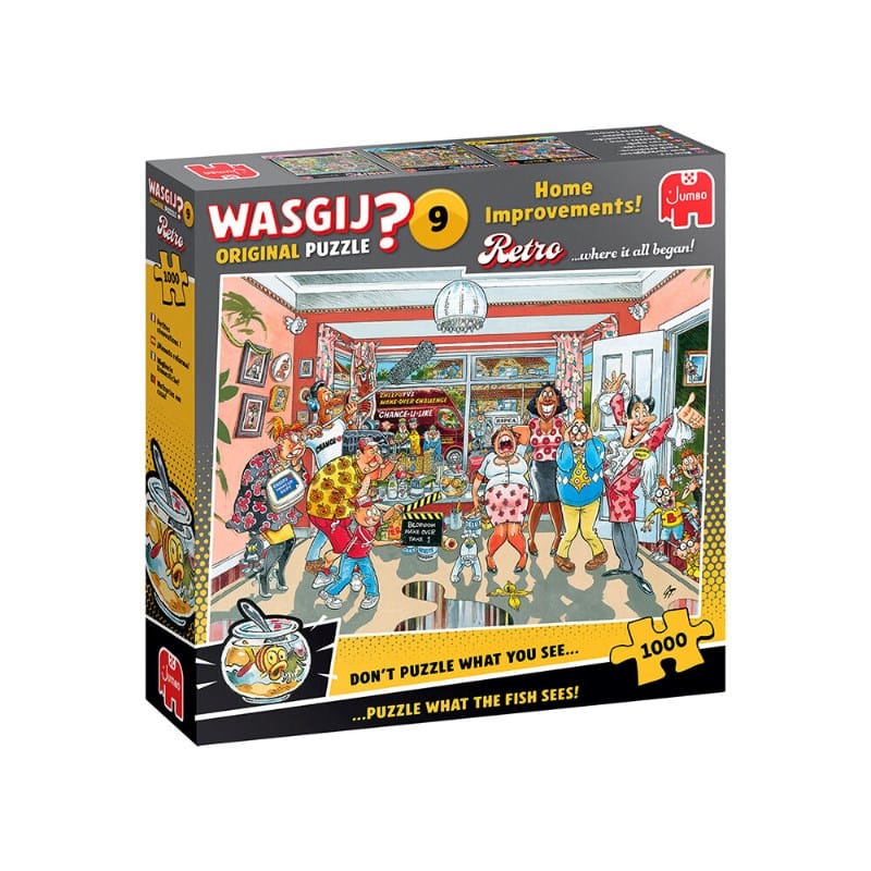 Jumbo Jigsaws Wasgij? Retro Original Puzzle 9 - Home Improvements! (1000pc)