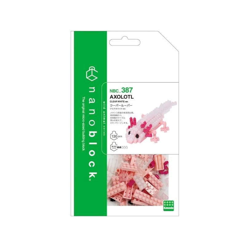 Kawada Construction Puzzles Nanoblock - Axolotl