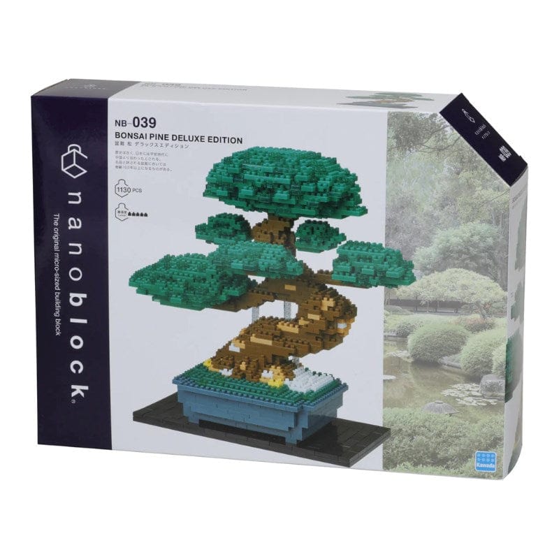 Kawada Construction Puzzles Nanoblock - Bonsai Matsu Deluxe