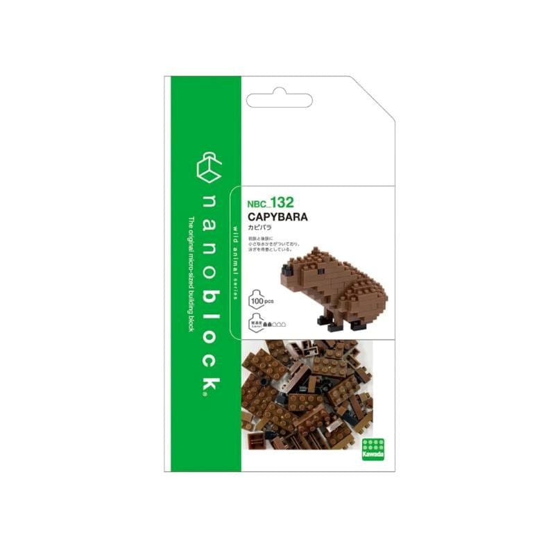 Kawada Construction Puzzles Nanoblock - Capybara