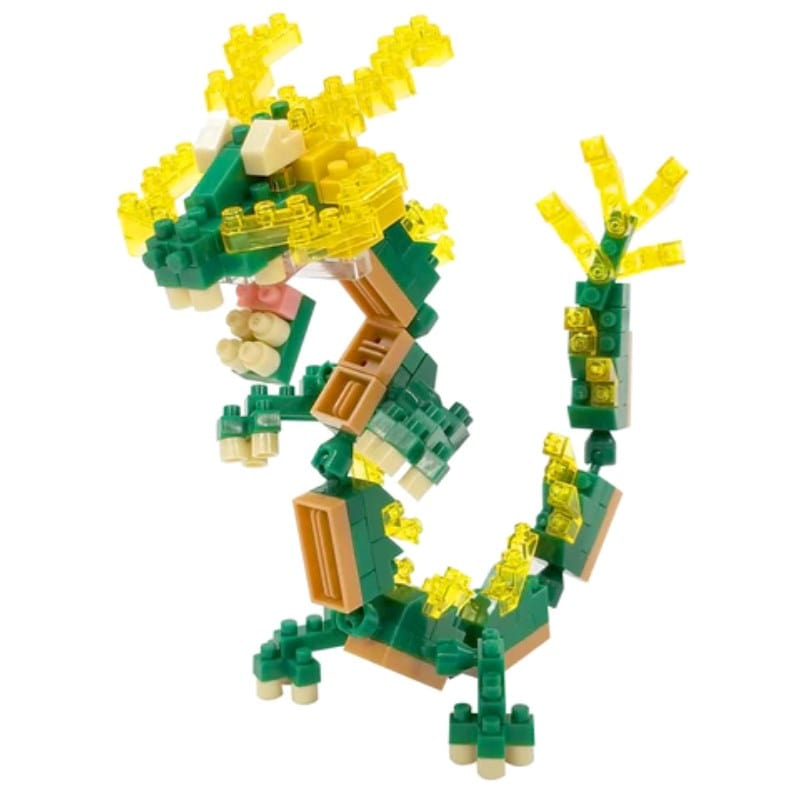 Kawada Construction Puzzles Nanoblock - Chinese Zodiac Dragon (Bagged)