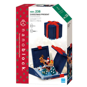 Kawada Construction Puzzles Nanoblock - Christmas - Christmas Present Box