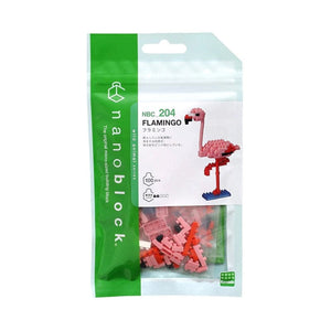 Kawada Construction Puzzles Nanoblock - Flamingo 2 (bagged)