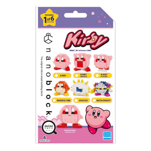 Kawada Construction Puzzles Nanoblock - Mininano Kirby Vol 1 (Bagged)