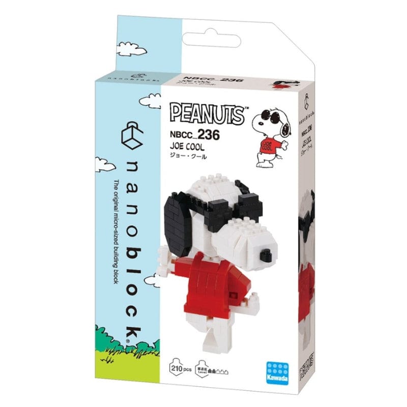 Kawada Construction Puzzles Nanoblock - Peanuts - Joe Cool