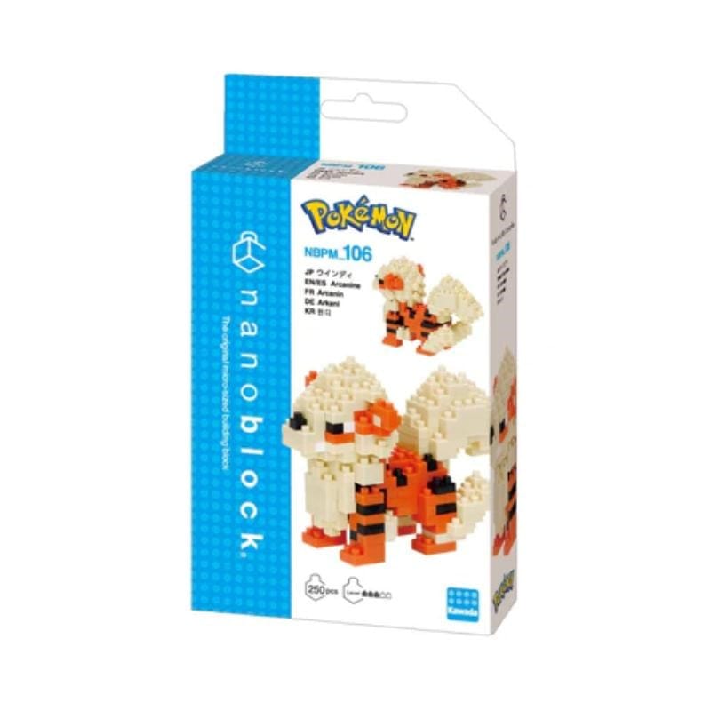 Kawada Construction Puzzles Nanoblock Pokemon - Arcanine