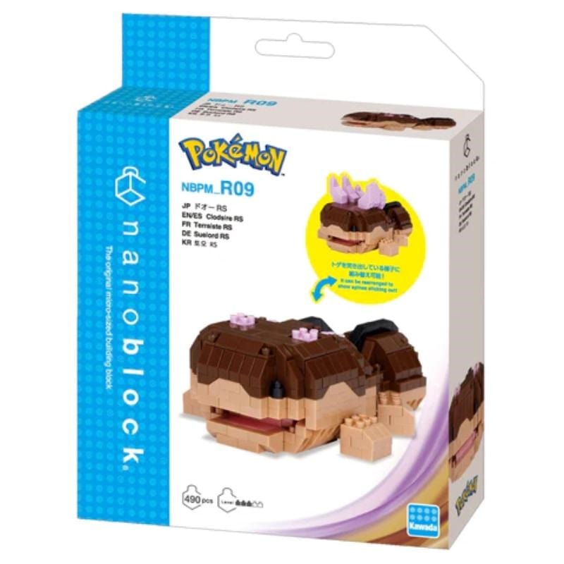 Kawada Construction Puzzles Nanoblock Pokemon - Clodsire RS