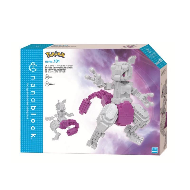 Kawada Construction Puzzles Nanoblock Pokemon - DX Mewtwo