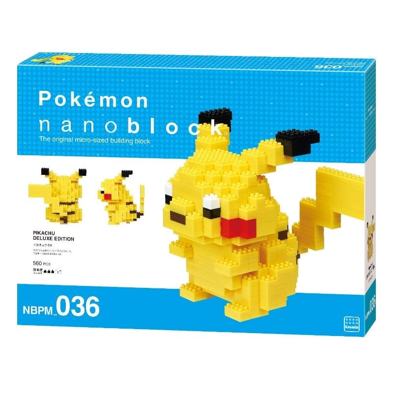 Kawada Construction Puzzles Nanoblock Pokemon - DX Pikachu
