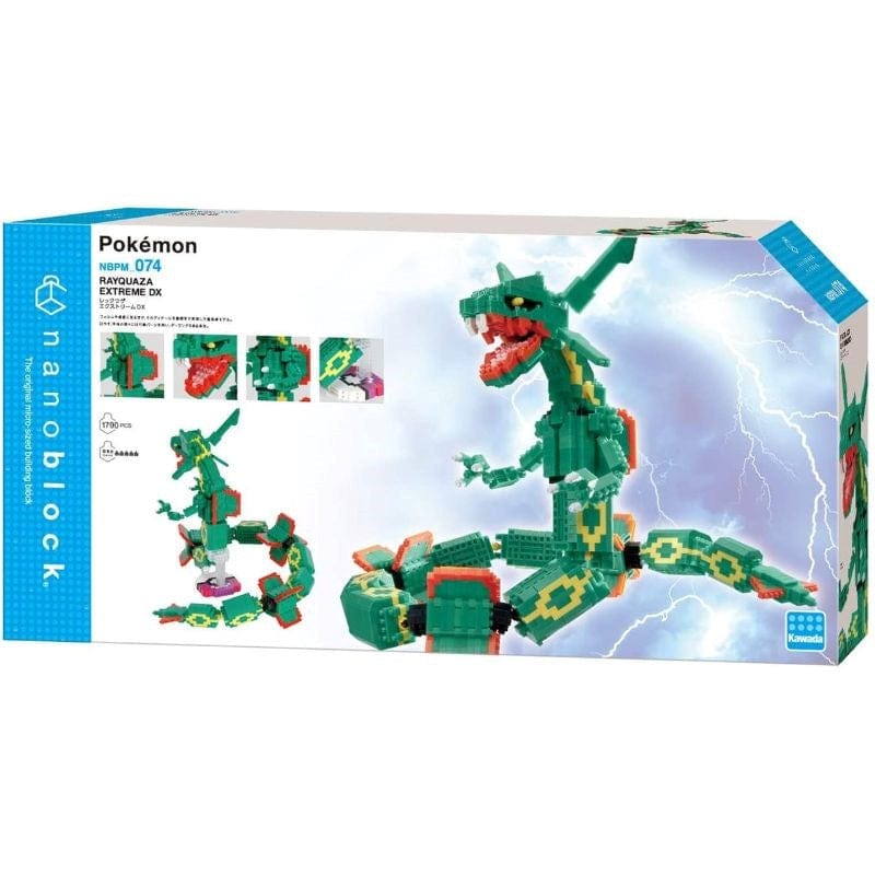 Kawada Construction Puzzles Nanoblock Pokemon - DX Rayquaza Extreme