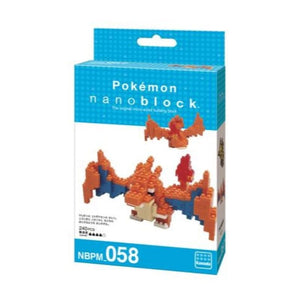 Kawada Construction Puzzles Nanoblock Pokemon - Mega Charizard Y (Boxed)