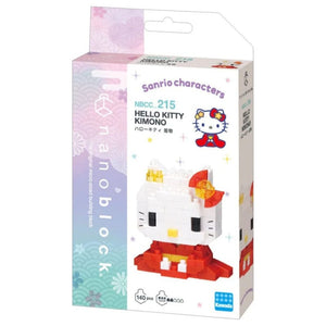 Kawada Construction Puzzles Nanoblock - Sanrio - Hello Kitty Kimono