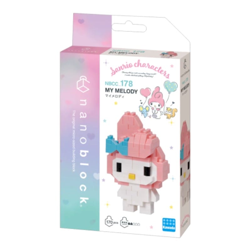 Kawada Construction Puzzles Nanoblock - Sanrio - Kuromi