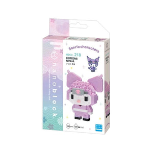 Kawada Construction Puzzles Nanoblock - Sanrio - Kuromi Ninja