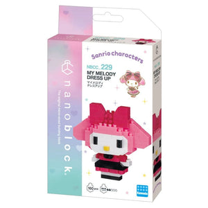 Kawada Construction Puzzles Nanoblock - Sanrio - My Melody Dress Up