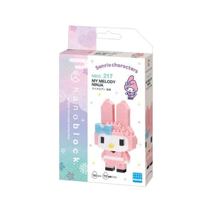 Kawada Construction Puzzles Nanoblock - Sanrio - My Melody Ninja