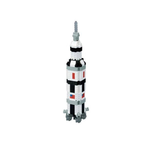 Kawada Construction Puzzles Nanoblock - Saturn V Rocket (Boxed)