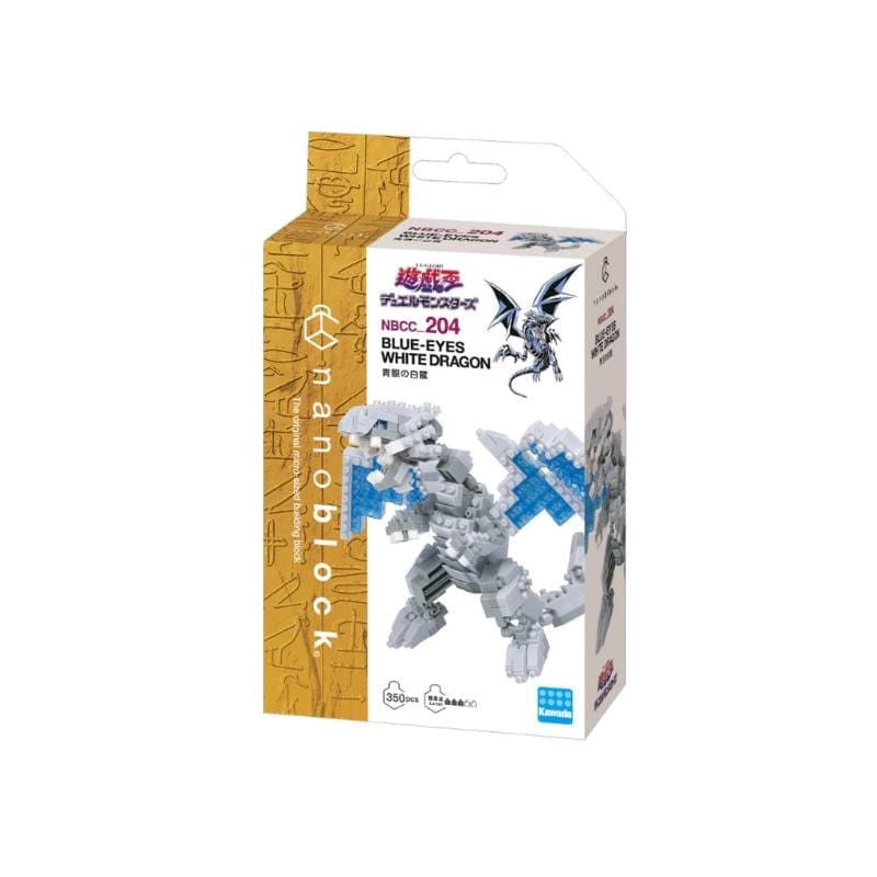 Kawada Construction Puzzles Nanoblock Yu-Gi-Oh - Blue-Eyes White Dragon