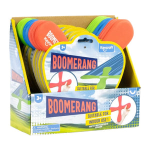 Keycraft Global Novelties Keycraft - Indoor Boomerang (Assorted)