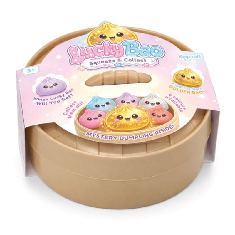 Keycraft Global Novelties Keycraft - Squishy Lucky Bao Mystery Dumpling (Assorted)