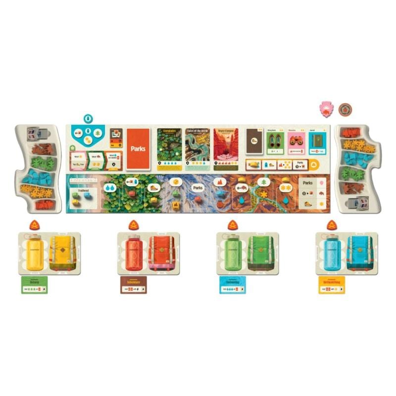 Keymaster Games Board & Card Games Parks - 2nd Edition (April 2025 Release)