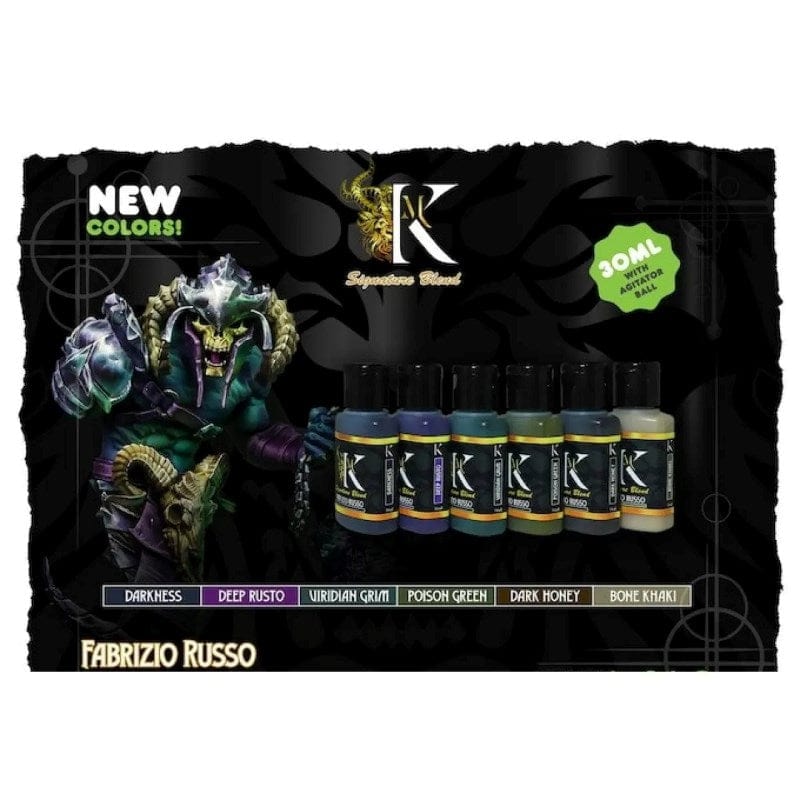 Kimera Colours Hobby Kimera Kolors Signature Set - F. Russo - Dark Side of Paint