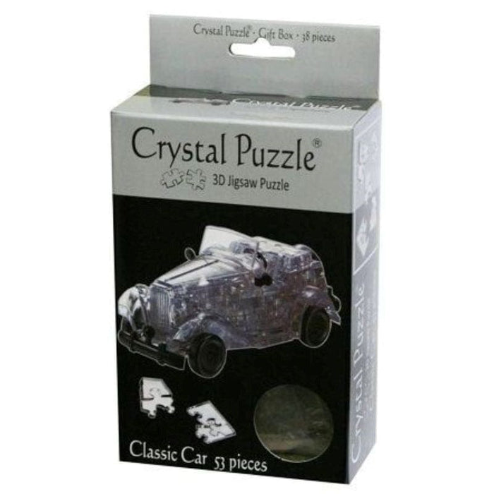 Crystal Puzzle - Black Classic Car (53pc)
