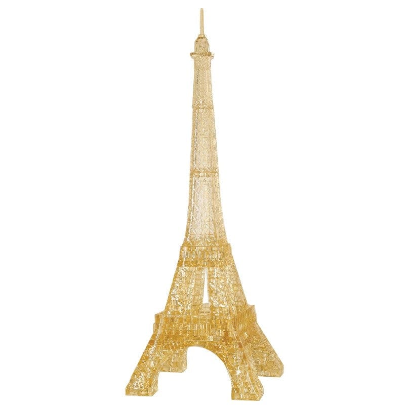 Kinato Construction Puzzles Crystal Puzzle - Eiffle Tower Gold (96pc)