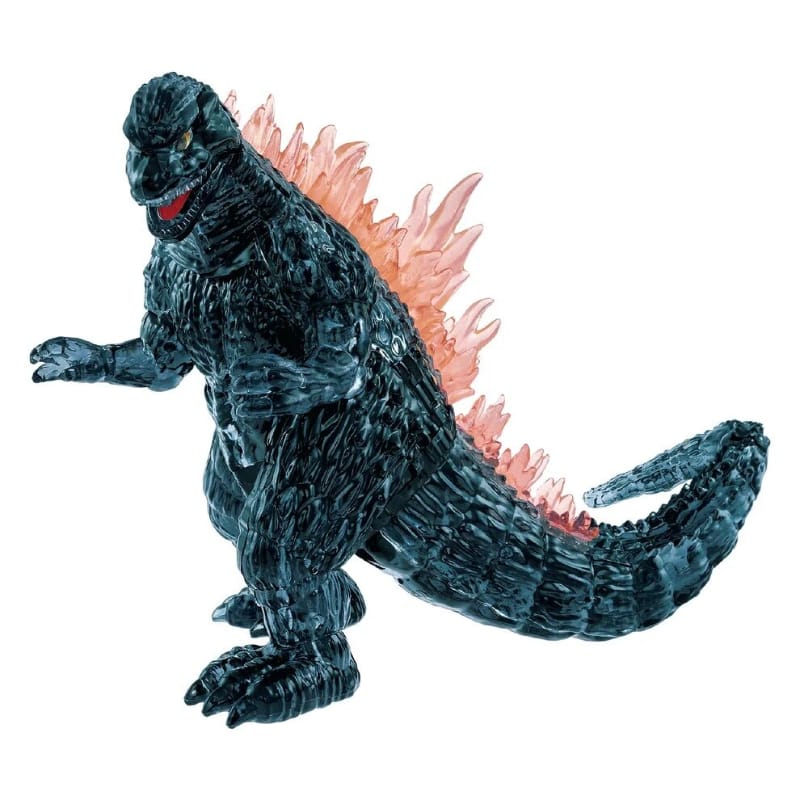Kinato Construction Puzzles Crystal Puzzle - Orange Glow Godzilla