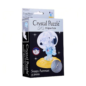 Kinato Construction Puzzles Crystal Puzzle - Snoopy Astronaut (35pc)