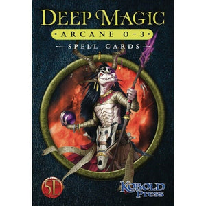 Kobold Press Roleplaying Games Deep Magic - Spell Cards - Arcane 0-3 (5E)