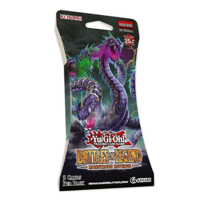 Yu-Gi-Oh - Battles Of Legends - Monstrous Revenge - X5 Card Blister