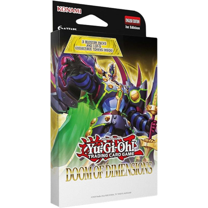 Yu-Gi-Oh - Doom Of Dimensions - 3 Booster Tuck Box