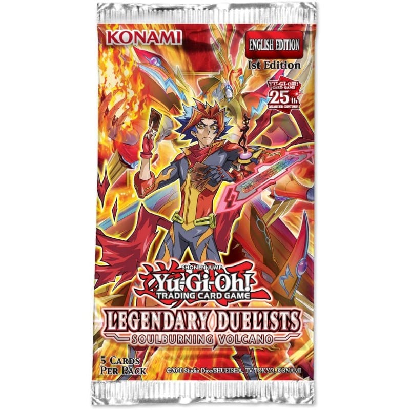Konami Trading Card Games Yu-Gi-Oh - Legendary Duelist- Soulburning Volcano - Booster