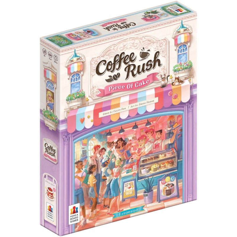 Korea Board Games Board & Card Games Coffee Rush - Piece of Cake Expansion