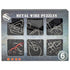 Landmark Concepts Logic Puzzles Metal Wire Puzzles - 6 Models