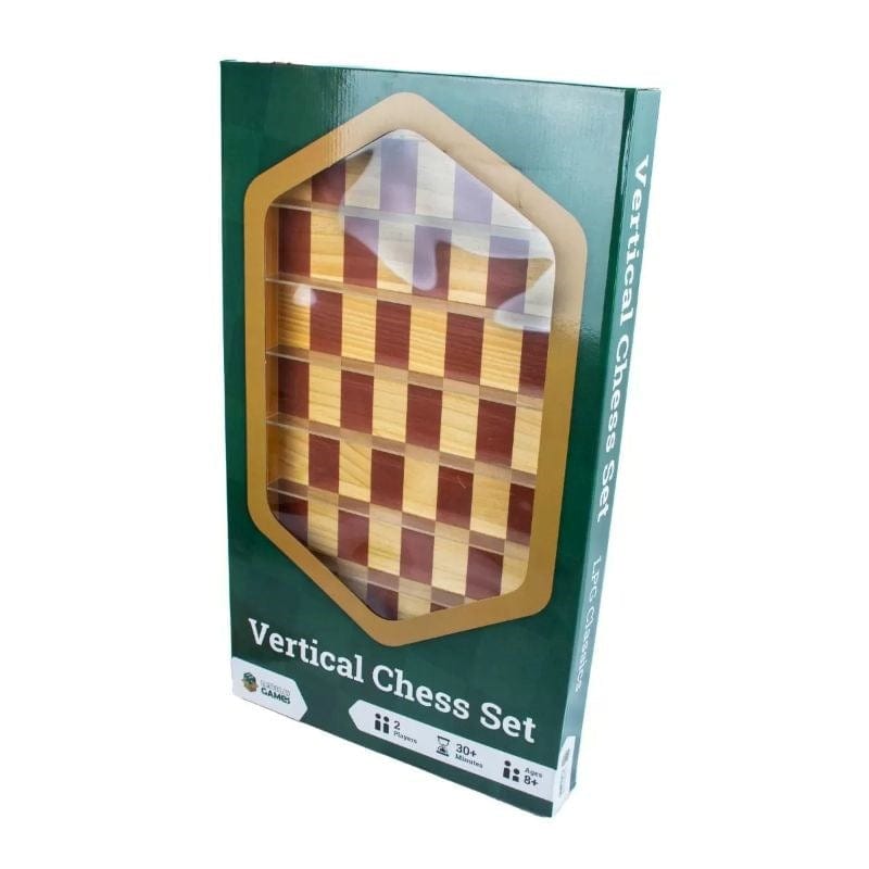Let's Play Games Classic Games LPG Vertical Chess Set