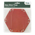Let's Play Games Dice LPG Hex Dice Tray 6" Red