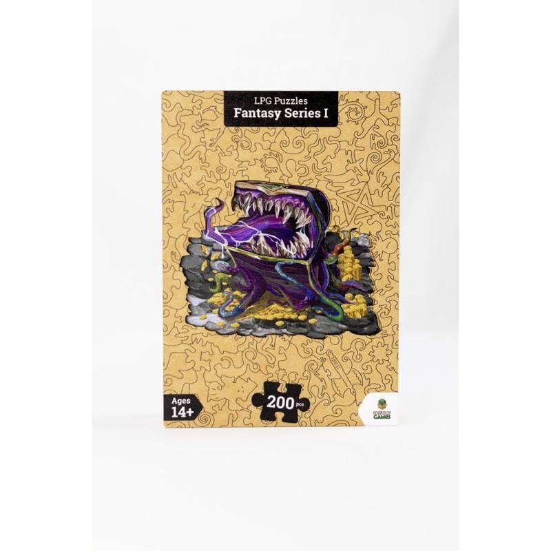 Let?s Play Games Jigsaws LPG Fantasy - Treasure Chest (200pc Wooden Puzzle)