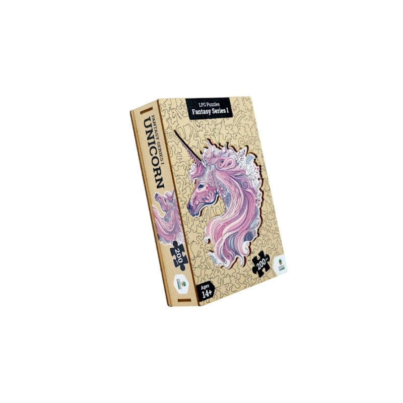 Let?s Play Games Jigsaws LPG Fantasy - Unicorn (200pc Wooden Puzzle)