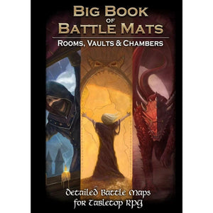 Loke BattleMats Roleplaying Games Big Book Of Battle Mats - Rooms Vaults Chambers