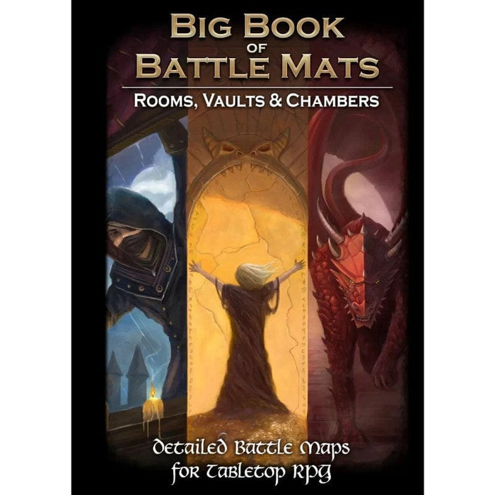 Loke - Big Book Of Battle Mats - Rooms Vaults Chambers