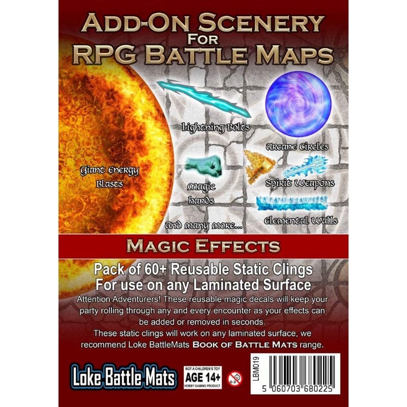 Loke BattleMats Roleplaying Games Loke - Add-On Scenery - Magic Effects